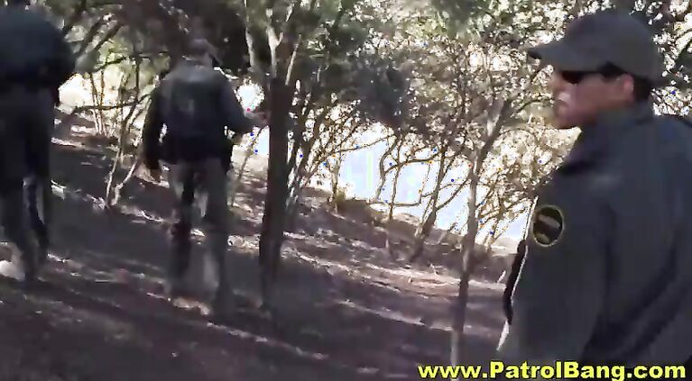Hot Latina Takes Part In Outdoor Threesome