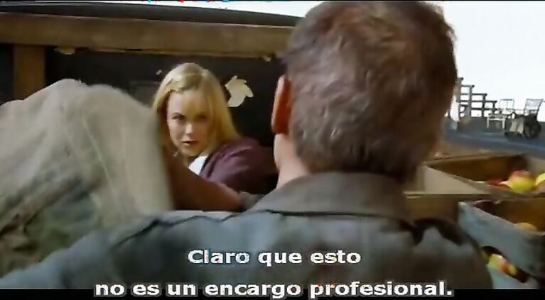 Nicole Kidman Dogville in Truck scene.