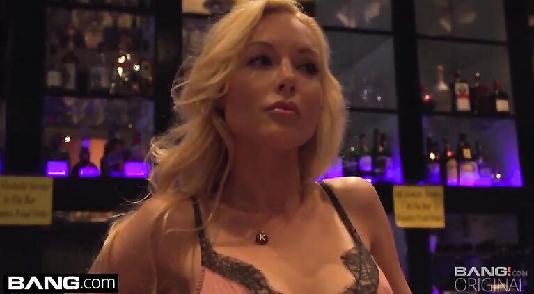 Kayden Kross Fucking a client in the strip club