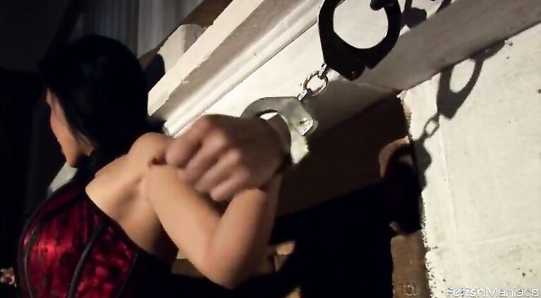 The Young & Stunning Aletta Ocean Pisses while Bound