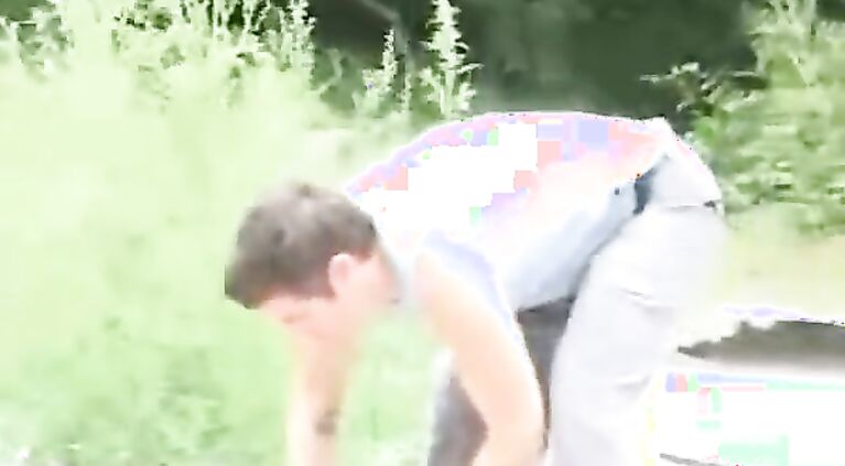 The moment the wive was brutally raped and forced in the porn movie, she felt a chill run down her spine.
