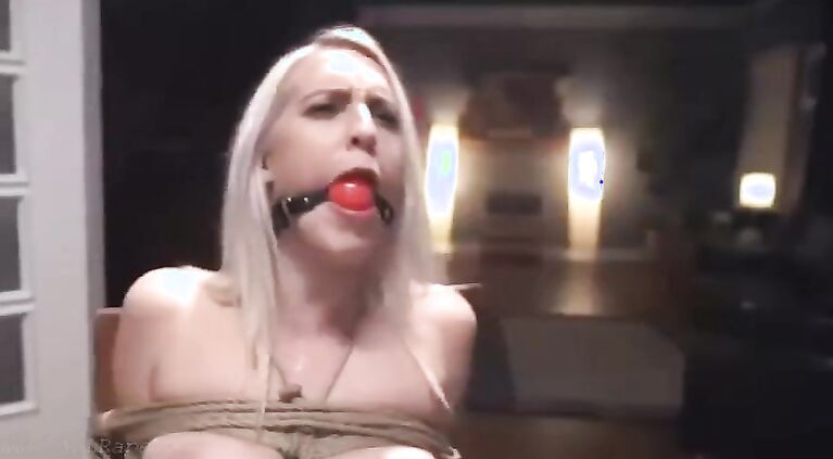 A milf had to endure a brutal fuck in a homemade rape video.