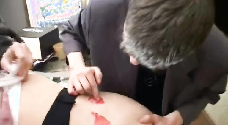 46. Girl sucks dick in rape sex movie with violent sex scene.