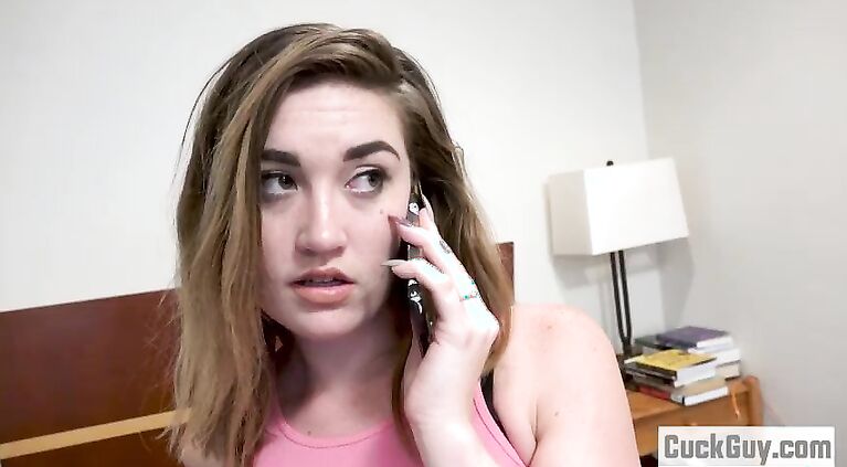 Kat Monroe humiliates her cuckold husband