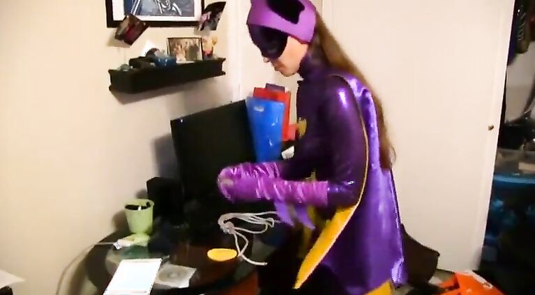 Batgirl revealed lost clothes