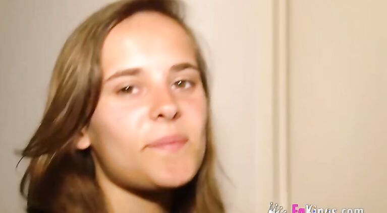Ainara does lots of dirty things in a rented flat and Fucks a horny banker