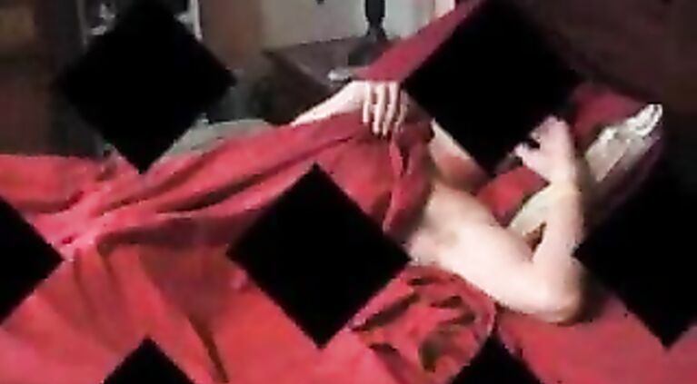Blowjob and oral sex in a rape porn movie.