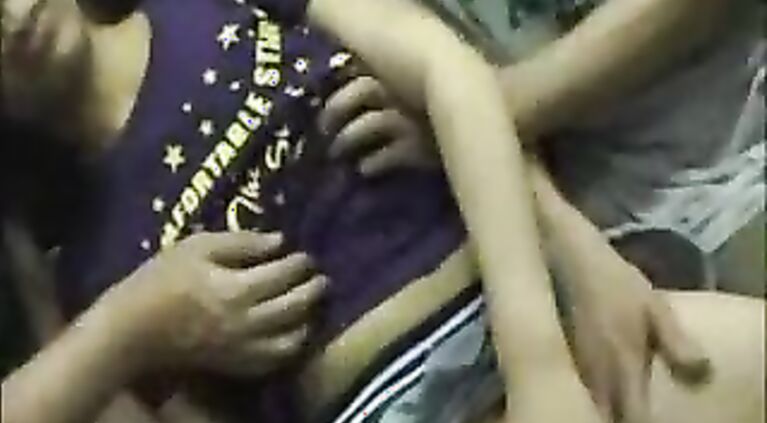 Forced. Drunk and scared amateur girl forced to perform violent rape sex in movie.
