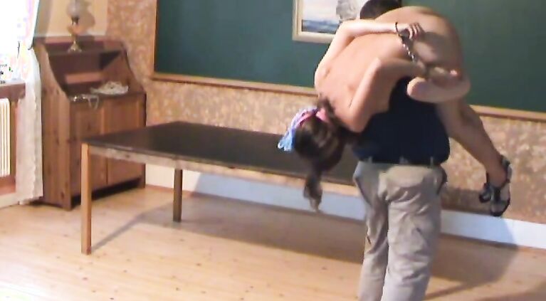 The amateur porn movie featured a dad forcing his daughter into rough sex.