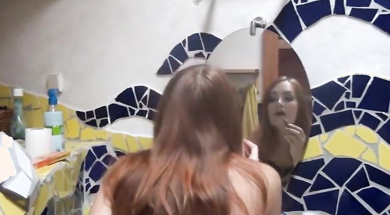 A drunk amateur girl is caught by surprise as she's forced to have oral sex in a brutal porn movie with rough sex content and then violently raped in front of the camera.