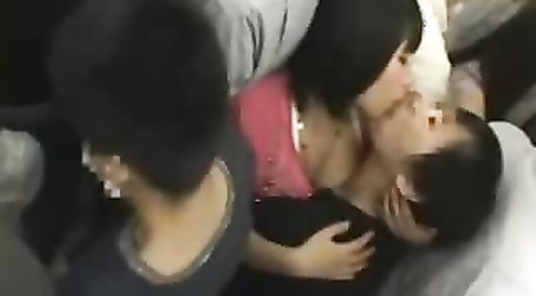 Rough sex between a sexy mom and a amateur brutal cock with a real rape scene.