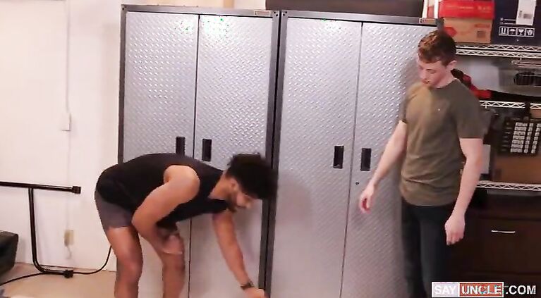 Wild incest porn featuring two brothers exploring each other with steamy oral action.