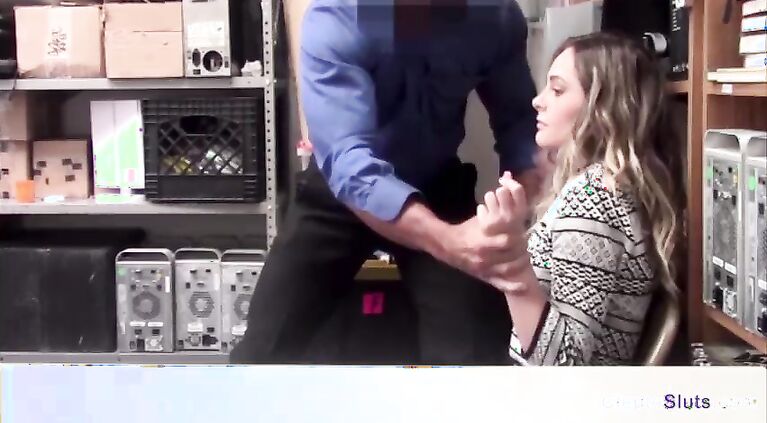 Blonde teen get to fuck! JAIL
