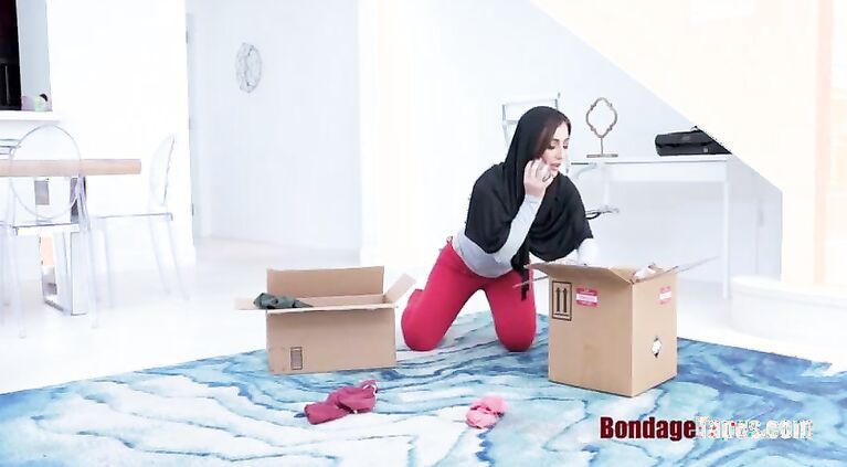 Sis in HIJAB fucked by STEPBROTHER - Jezz Beth