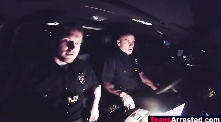 Police chief's teen daughter fucked rough by cop for vandalism