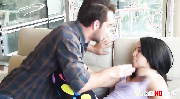 Bad Mouthing Sister Gets Gagged & Roughed Up