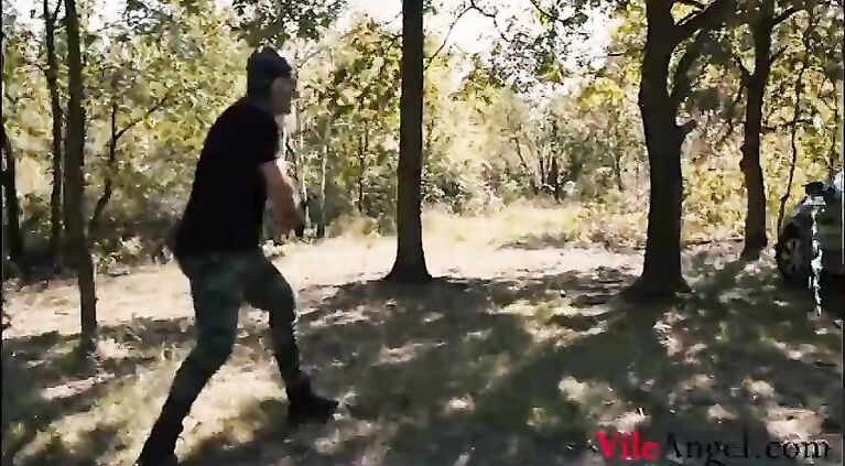 Teen Caught By Two Army Men And Does Double Anal- Lola Shine