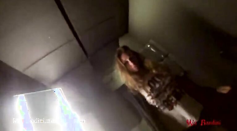 HARDCORE ANAL AND CUMSHOT IN THE PUBLIC RESTROOM WITH FIT TEEN MIA BANDINI
