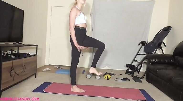 Chanel Grey Deepthroats Yoga Instructors Cock Fucked Hard & Squirts