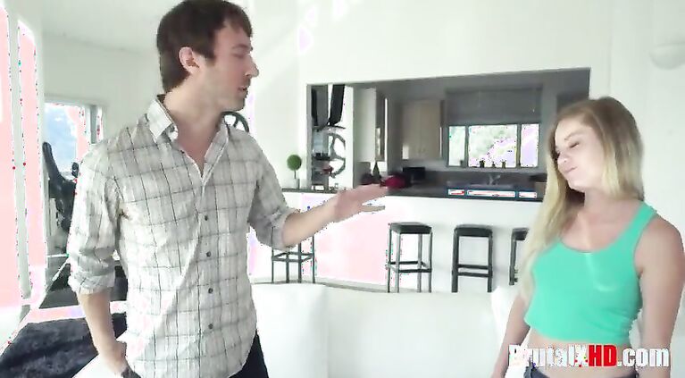 Brother fucks stepsister to prove his manhood- Chloe Foster
