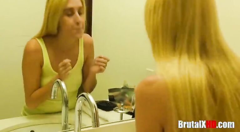 Step-Brother Ruptures Her Pussy