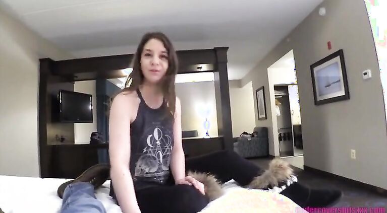 My Teen Stepdaughter Gives Me A Striptease To Cheer Me Up