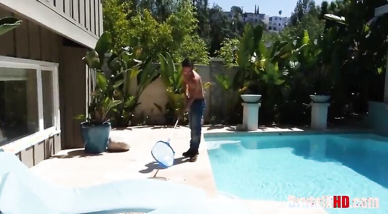 Angry PoolBoy Bosses Daughter