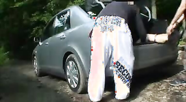 Elderly woman being punished in a rape porn movie with forced blowjob and hard ass fucking.